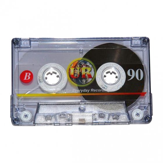 Audiokassetten 90min 5er-Pack
