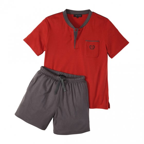Pyjama d'été en maille interlock