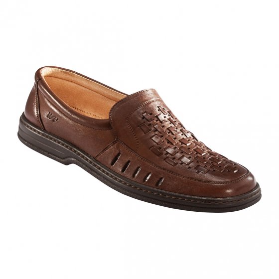 Chaussures tressees cuir hotsell