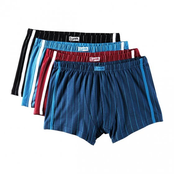 Baumwoll-Retroshort 4er-Pack 5 (M) | Shorts