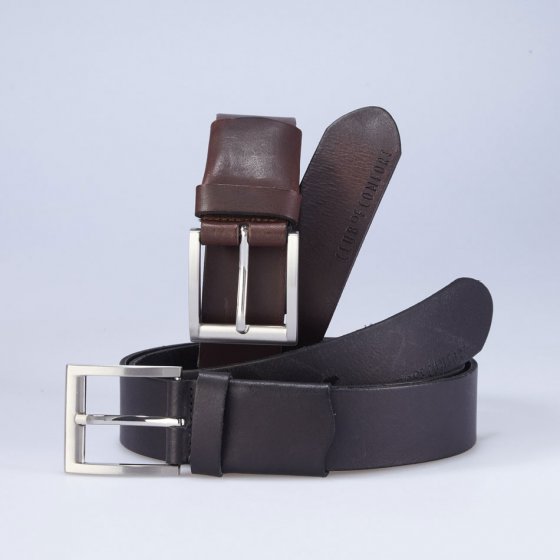 Ceinture en cuir à fonction stretch 