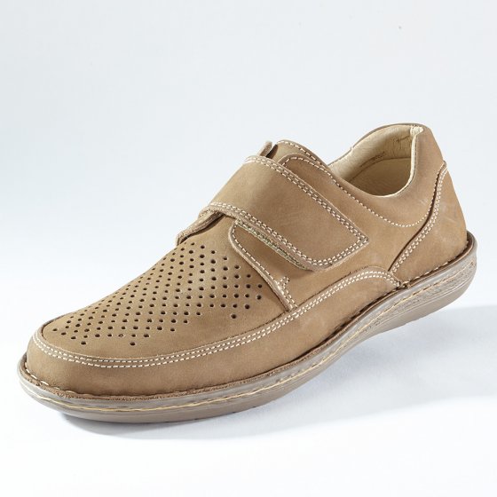 Chaussures scratchées confortables 44 | Beige