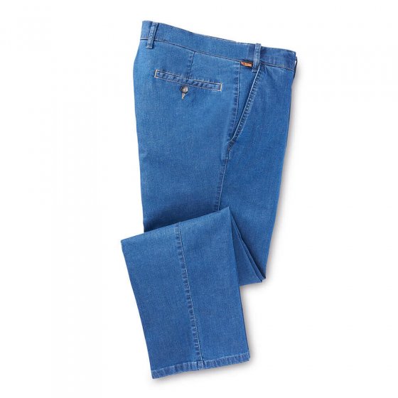 Lei. Stretchbund-Jeans,Blau,58 58 | Jeansblau