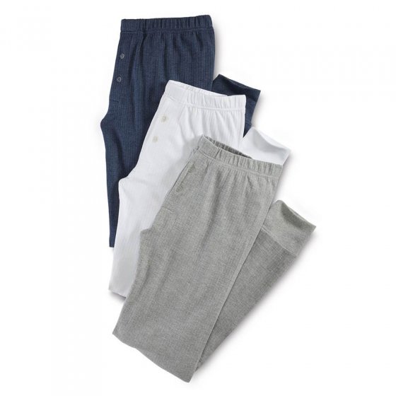 Lange Thermo-Unterhose 3er-Set