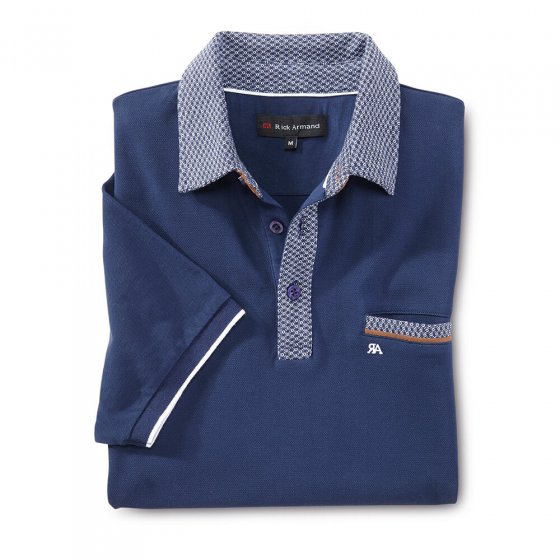 Aktuelles Poloshirt, marine 3XL | Marine