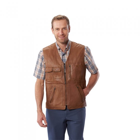 Gilet multipoches,Marron clair 50 | Marronclair