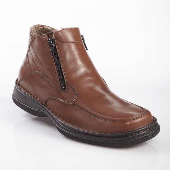 Bottines confort Lightwalk 44 | Cognac