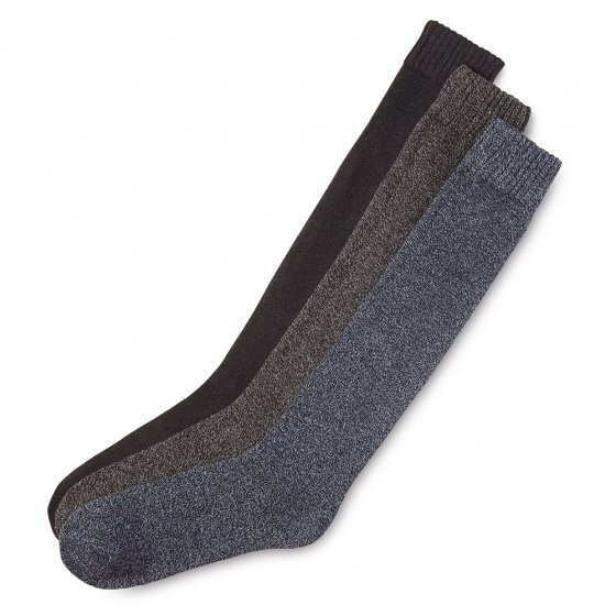 Chaussettes en fil mouliné Lot de 6 