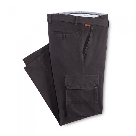 Pantalon cargo fini antitache