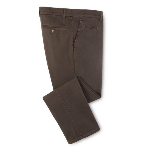 Pantalon chino en coton 24 | Marine