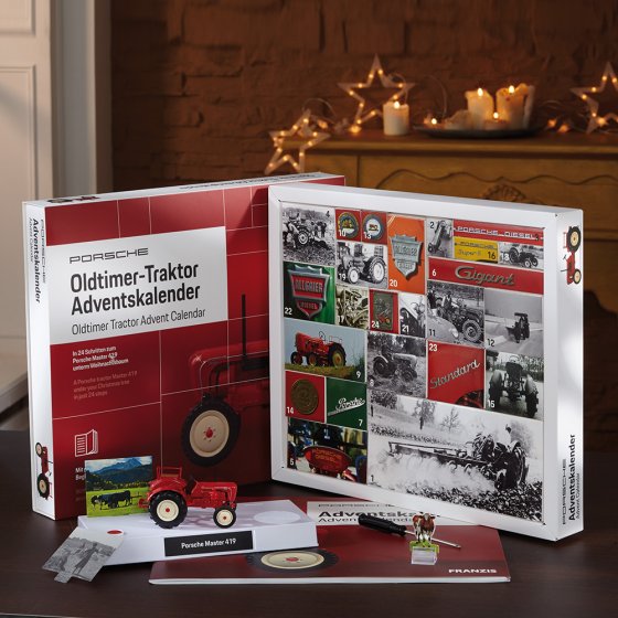 Oldtimer Traktor Adventskalender 