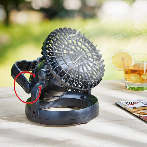 Ventilateur avec lampe 