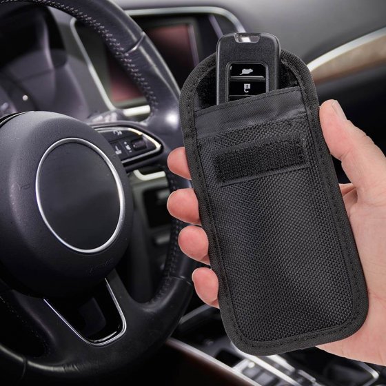 Schlüsseltasche,Keyless Go Schutz Autoschlüssel, 2er Pack Mini RFID  Autoschlüssel Schutz Keyless Go Schutzhülle Funkschlüssel Abschirmung