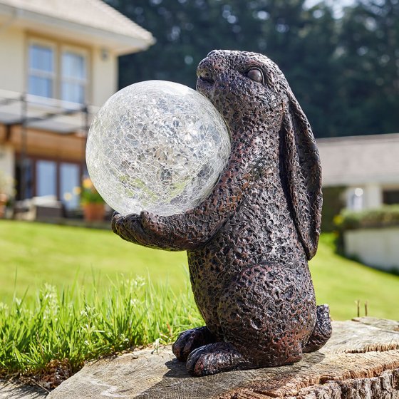 Lampe solaire  "lapin" 