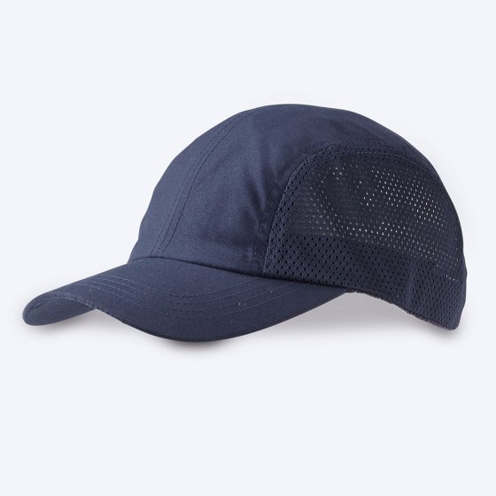 Casquette d'été avec empiècements en maille filet 