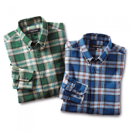 Chemise en flanelle de coton