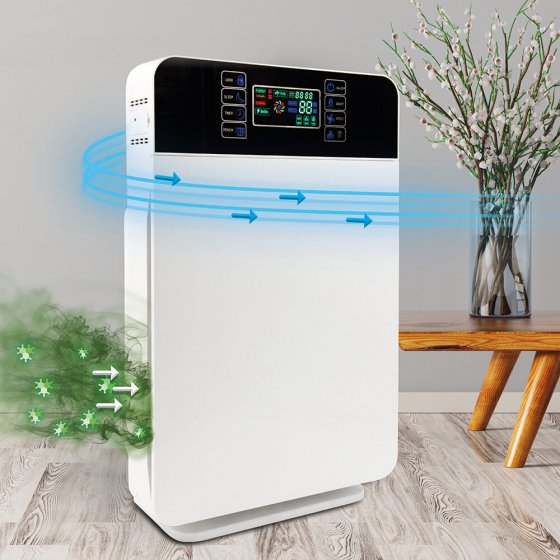 Purificateur d’air avec système à 6 filters 