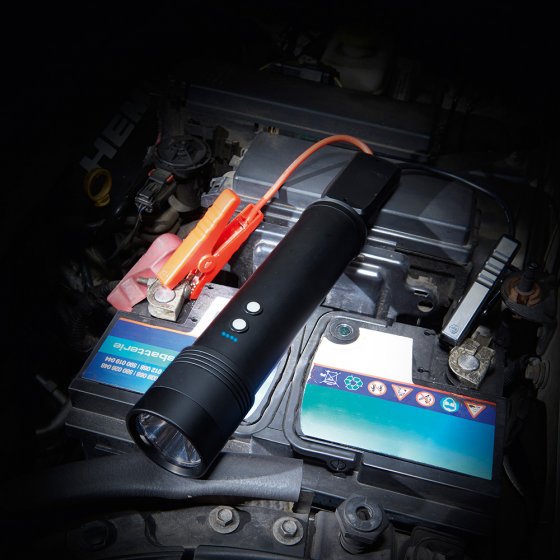 Jump-Starter-Taschenlampe