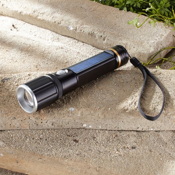 Solar-USB-Taschenlampe 