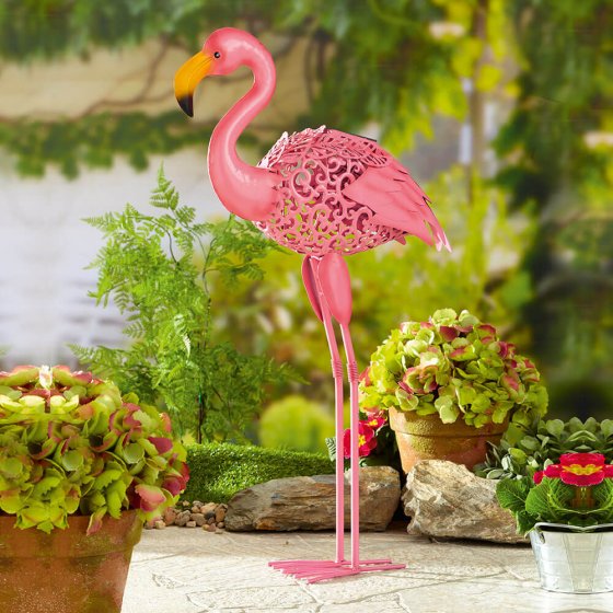 Solar-Garten-Flamingo 