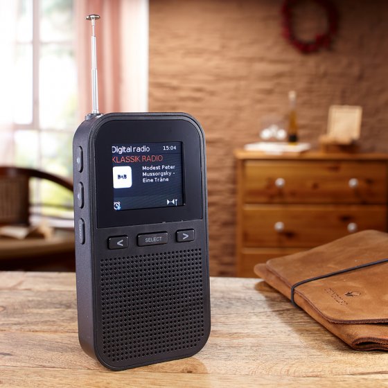 DAB+-Pocket-Radio mit Farbdisplay 