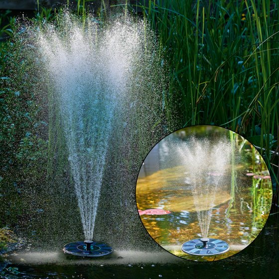 Fontaine solaire de jardin