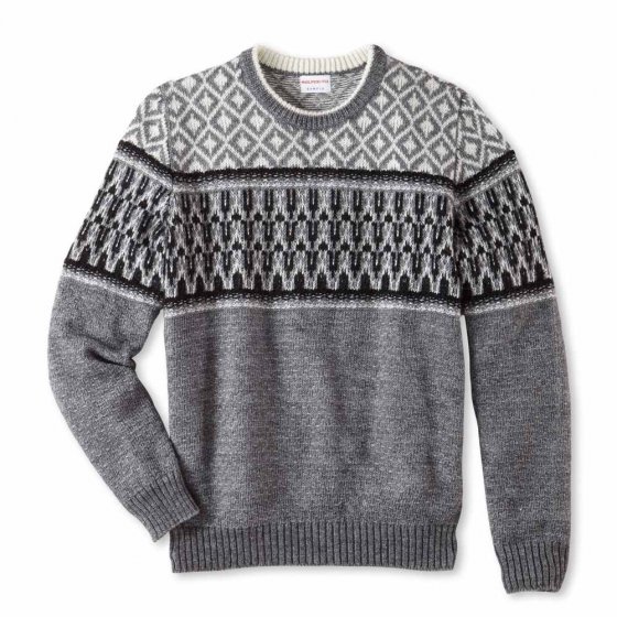 Norwegerpullover mit Alpaka