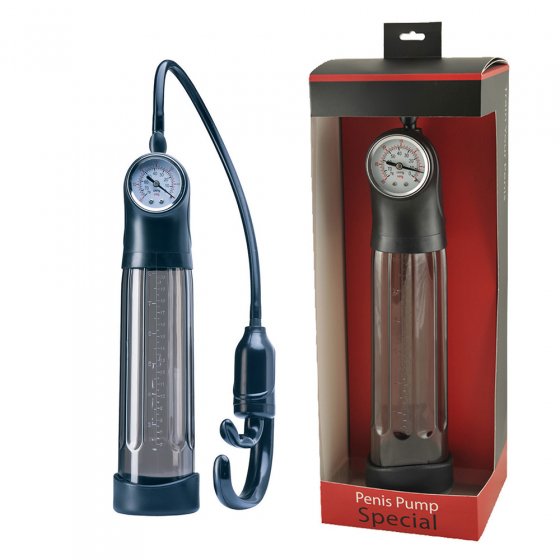 Penispumpe mit Manometer 