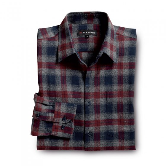 Chemise en flanelle de coton 