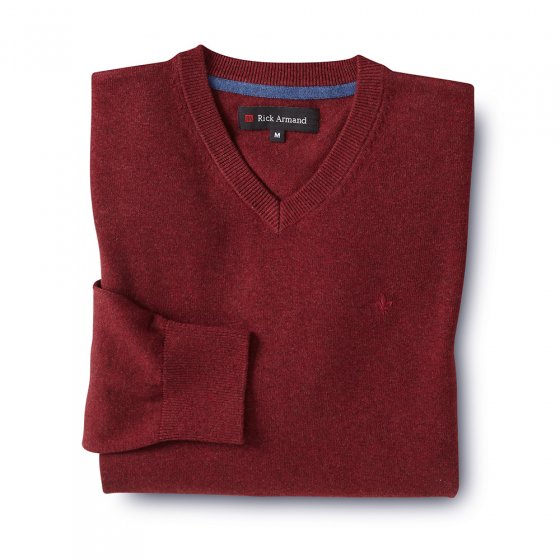 Pull-over en Lambswool 3XL | Bordeaux