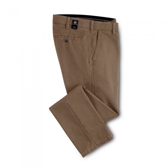 Pantalon en coton high-stretch 