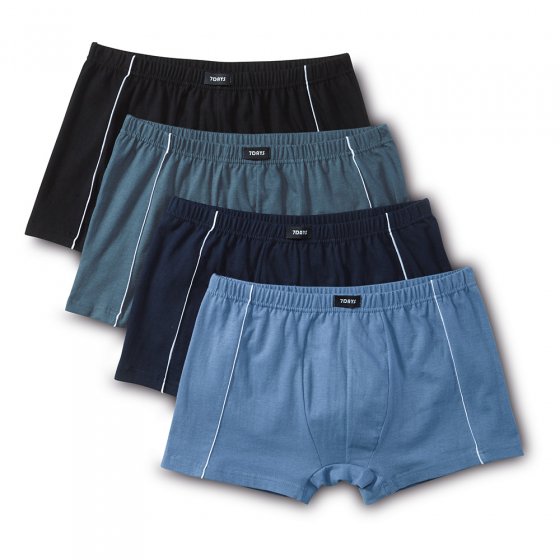 Baumwoll-Retroshort 4er-Pack 