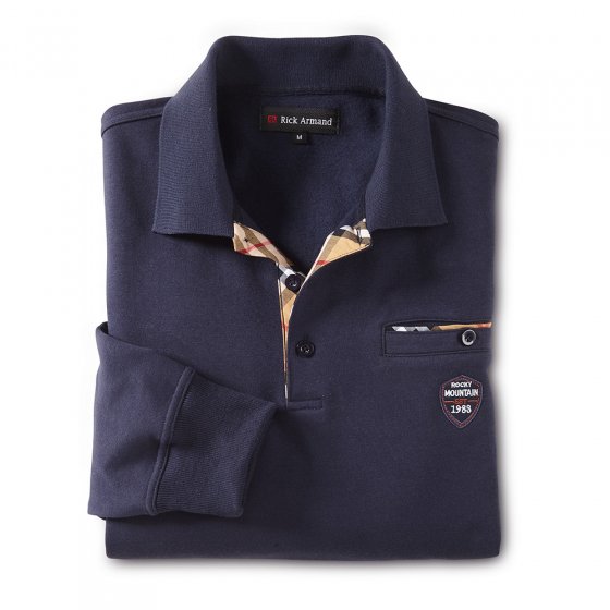 Sweat thermique avec contrastes 