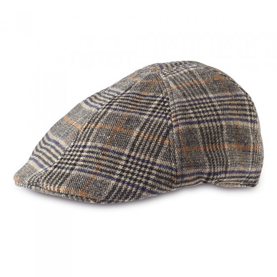 Casquette moderne à carreaux 