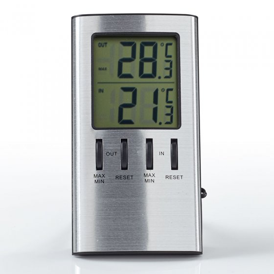 Votre cadeau : un thermomètre d’intérieur et d’extérieur 