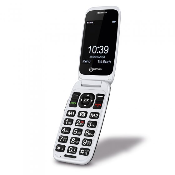 Téléphone portable pliant 4G avec caméra 