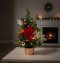 Sapin de Noël décoré avec des LED - 1