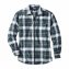 Chemise de flanelle zippée - 1