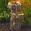 Fontaine solaire « tronc d’arbre » - 1
