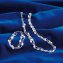Collier et bracelet glamoureux en perles d'eau douce - 1