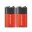 Batterie de 9 V en lot de 2 - 1