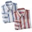 Lot de 2 chemises homme rayées en microfibre - 1