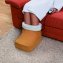 Heizbarer Fußwärmer mit Massage-Effekt - 1