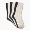 Chaussettes coton et lin Lot de 6  - 1