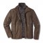 Veste en cuir nubuck - 1