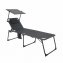 Chaise longue pliante solaire - 1
