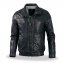 Blouson sportif en cuir - 1