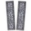 Lot de 2 tapis de protection pour les pieds - Gris pierre  - 1