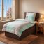 Parure de lit en flanelle 135 x 200 - 1