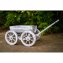 Holzhandwagen Weiß Rustikal - 1
